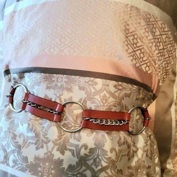 Michael Kots Chains & Hoops Belt Size S